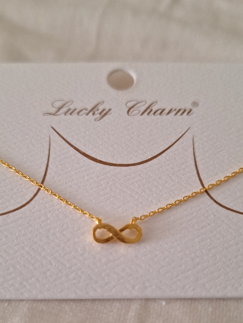 Gold Infinity Necklace